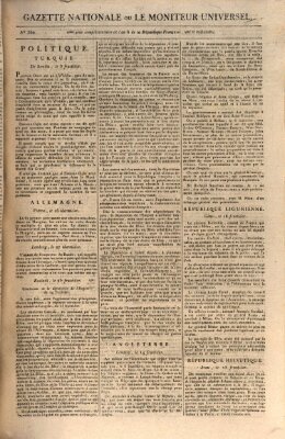 Gazette nationale, ou le moniteur universel (Le moniteur universel) Dienstag 18. September 1798