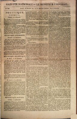 Gazette nationale, ou le moniteur universel (Le moniteur universel) Dienstag 13. August 1799