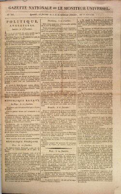 Gazette nationale, ou le moniteur universel (Le moniteur universel) Mittwoch 11. September 1799