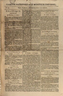 Gazette nationale, ou le moniteur universel (Le moniteur universel) Samstag 19. Januar 1799