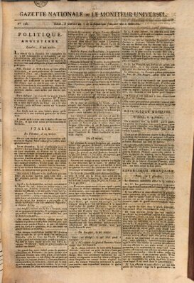 Gazette nationale, ou le moniteur universel (Le moniteur universel) Sonntag 27. Januar 1799