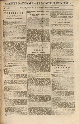 Gazette nationale, ou le moniteur universel (Le moniteur universel) Freitag 12. April 1799