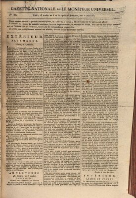 Gazette nationale, ou le moniteur universel (Le moniteur universel) Dienstag 4. März 1800