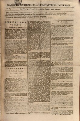 Gazette nationale, ou le moniteur universel (Le moniteur universel) Mittwoch 5. März 1800