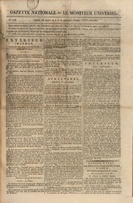 Gazette nationale, ou le moniteur universel (Le moniteur universel) Montag 17. März 1800