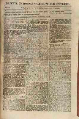 Gazette nationale, ou le moniteur universel (Le moniteur universel) Samstag 12. April 1800