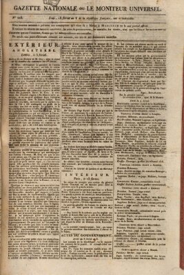 Gazette nationale, ou le moniteur universel (Le moniteur universel) Samstag 3. Mai 1800