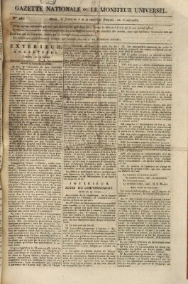 Gazette nationale, ou le moniteur universel (Le moniteur universel) Montag 12. Mai 1800