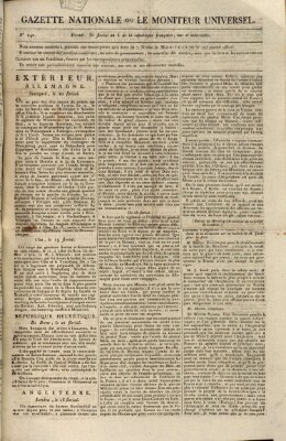 Gazette nationale, ou le moniteur universel (Le moniteur universel) Dienstag 20. Mai 1800