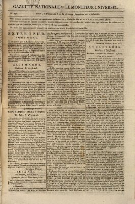 Gazette nationale, ou le moniteur universel (Le moniteur universel) Mittwoch 28. Mai 1800