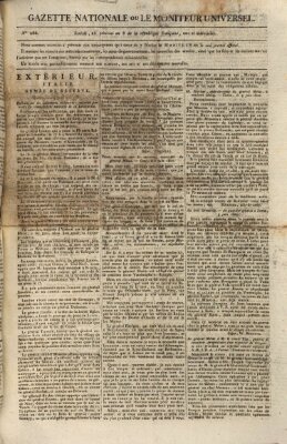 Gazette nationale, ou le moniteur universel (Le moniteur universel) Sonntag 15. Juni 1800