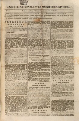 Gazette nationale, ou le moniteur universel (Le moniteur universel) Samstag 21. Juni 1800