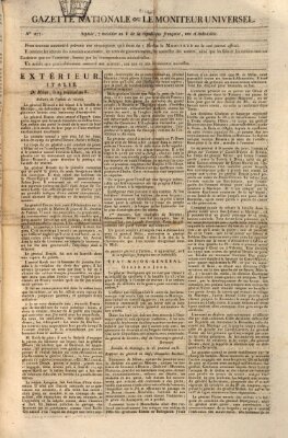 Gazette nationale, ou le moniteur universel (Le moniteur universel) Donnerstag 26. Juni 1800