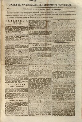 Gazette nationale, ou le moniteur universel (Le moniteur universel) Freitag 27. Juni 1800