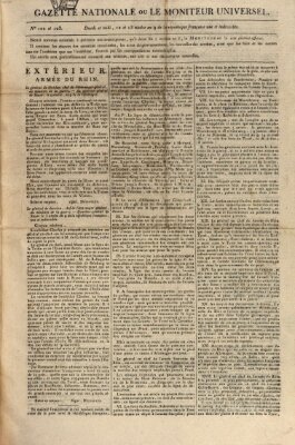 Gazette nationale, ou le moniteur universel (Le moniteur universel) Freitag 2. Januar 1801