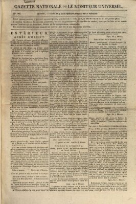 Gazette nationale, ou le moniteur universel (Le moniteur universel) Montag 5. Januar 1801