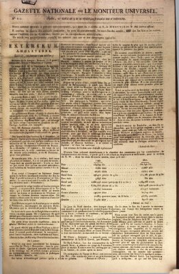 Gazette nationale, ou le moniteur universel (Le moniteur universel) Samstag 17. Januar 1801