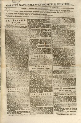 Gazette nationale, ou le moniteur universel (Le moniteur universel) Samstag 24. Januar 1801