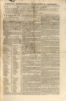 Gazette nationale, ou le moniteur universel (Le moniteur universel) Mittwoch 4. Februar 1801