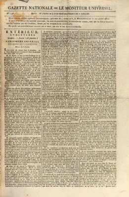 Gazette nationale, ou le moniteur universel (Le moniteur universel) Sonntag 15. Februar 1801