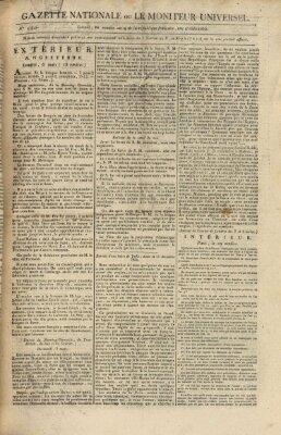 Gazette nationale, ou le moniteur universel (Le moniteur universel) Mittwoch 11. März 1801