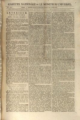 Gazette nationale, ou le moniteur universel (Le moniteur universel) Samstag 28. März 1801