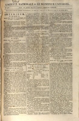 Gazette nationale, ou le moniteur universel (Le moniteur universel) Samstag 18. April 1801