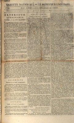 Gazette nationale, ou le moniteur universel (Le moniteur universel) Donnerstag 30. April 1801