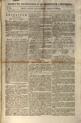 Gazette nationale, ou le moniteur universel (Le moniteur universel) Samstag 13. Juni 1801