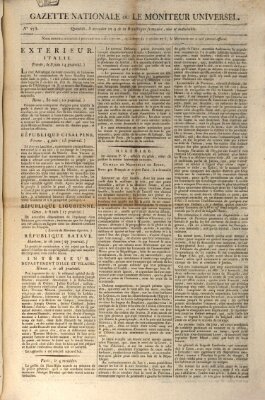 Gazette nationale, ou le moniteur universel (Le moniteur universel) Mittwoch 24. Juni 1801