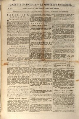 Gazette nationale, ou le moniteur universel (Le moniteur universel) Freitag 26. Juni 1801