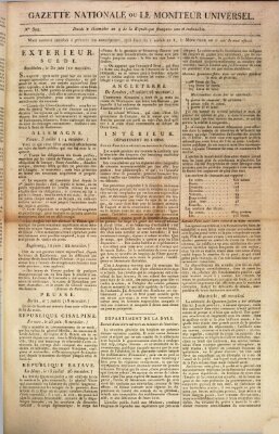 Gazette nationale, ou le moniteur universel (Le moniteur universel) Dienstag 21. Juli 1801