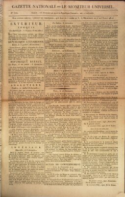 Gazette nationale, ou le moniteur universel (Le moniteur universel) Dienstag 4. August 1801