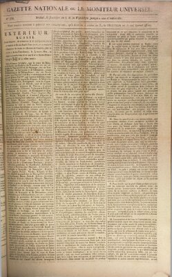 Gazette nationale, ou le moniteur universel (Le moniteur universel) Montag 24. August 1801