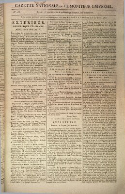 Gazette nationale, ou le moniteur universel (Le moniteur universel) Samstag 5. Juni 1802