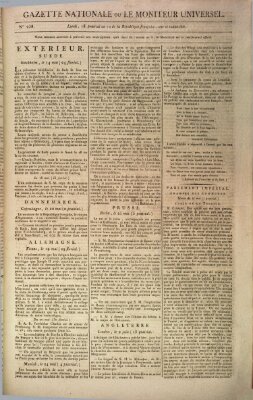Gazette nationale, ou le moniteur universel (Le moniteur universel) Montag 7. Juni 1802