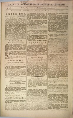 Gazette nationale, ou le moniteur universel (Le moniteur universel) Dienstag 15. Juni 1802