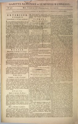 Gazette nationale, ou le moniteur universel (Le moniteur universel) Dienstag 22. Juni 1802