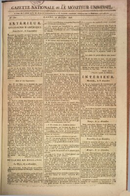 Gazette nationale, ou le moniteur universel (Le moniteur universel) Dienstag 16. Dezember 1806