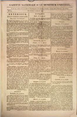 Gazette nationale, ou le moniteur universel (Le moniteur universel) Dienstag 3. Februar 1807