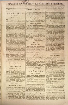 Gazette nationale, ou le moniteur universel (Le moniteur universel) Samstag 21. März 1807