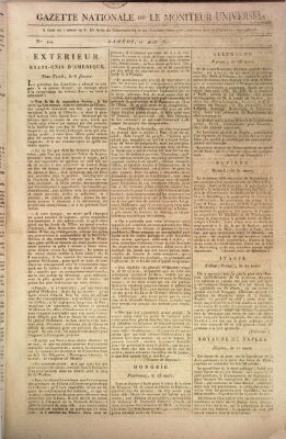 Gazette nationale, ou le moniteur universel (Le moniteur universel) Samstag 11. April 1807