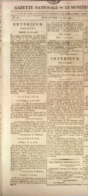 Gazette nationale, ou le moniteur universel (Le moniteur universel) Sonntag 10. Mai 1807