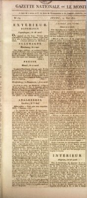 Gazette nationale, ou le moniteur universel (Le moniteur universel) Donnerstag 14. Mai 1807