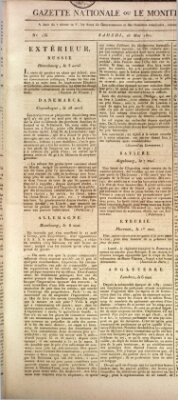 Gazette nationale, ou le moniteur universel (Le moniteur universel) Samstag 16. Mai 1807