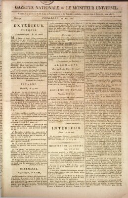 Gazette nationale, ou le moniteur universel (Le moniteur universel) Freitag 22. Mai 1807