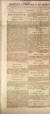 Gazette nationale, ou le moniteur universel (Le moniteur universel) Mittwoch 27. Mai 1807