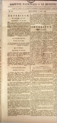 Gazette nationale, ou le moniteur universel (Le moniteur universel) Mittwoch 3. Juni 1807