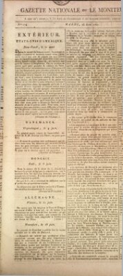 Gazette nationale, ou le moniteur universel (Le moniteur universel) Dienstag 23. Juni 1807