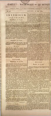 Gazette nationale, ou le moniteur universel (Le moniteur universel) Donnerstag 25. Juni 1807